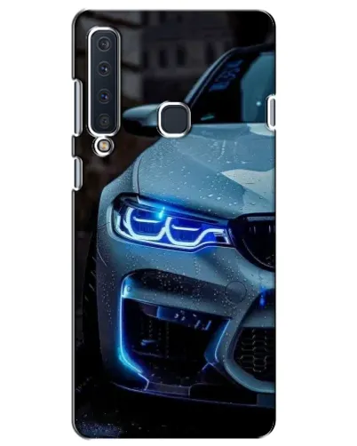 Чехол для Samsung Galaxy A9 2018 (A920) с картинкой «Взгляд BMW с синими фарами» Чехол для Samsung Galaxy A9 2018 (A920) с картинкой «Взгляд BMW с синими фарами»