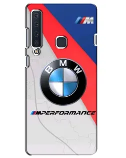 Чехол для Samsung Galaxy A9 2018 (A920) с картинкой «BMW Performance стиль»