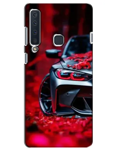 Чехол для Samsung Galaxy A9 2018 (A920) с картинкой «Спортивная BMW и цветы» Чехол для Samsung Galaxy A9 2018 (A920) с картинкой «Спортивная BMW и цветы»