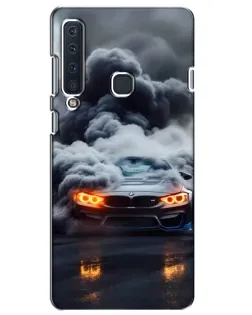 Чехол для Samsung Galaxy A9 2018 (A920) с картинкой «BMW в дыму»
