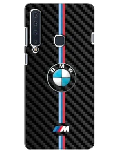 Чехол для Samsung Galaxy A9 2018 (A920) с картинкой «Эмблема BMW и карбон» Чехол для Samsung Galaxy A9 2018 (A920) с картинкой «Эмблема BMW и карбон»