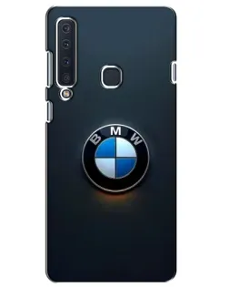 Чехол для Samsung Galaxy A9 2018 (A920) с картинкой «Логотип BMW — минимализм»