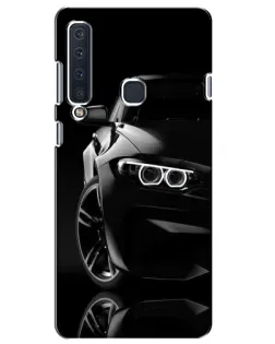 Чохол для Samsung Galaxy A9 2018 (A920) з картинкою «Чорна BMW — профіль»