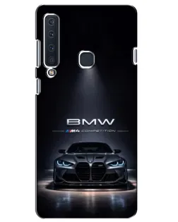 Чохол для Samsung Galaxy A9 2018 (A920) з картинкою «BMW крізь нічне місто»
