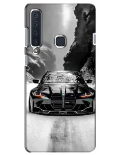Чохол для Samsung Galaxy A9 2018 (A920) з картинкою «BMW — акварельний дрифт»