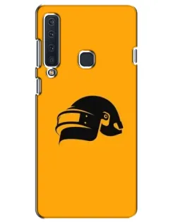 Чехол для Samsung Galaxy A9 2018 (A920) с картинкой «PUBG — золотой шлем»