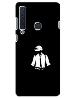 Чехол для Samsung Galaxy A9 2018 (A920) с картинкой «PUBG — белый шлем»