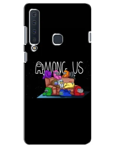 Чехол для Samsung Galaxy A9 2018 (A920) с картинкой «Логотип Among Us» Чехол для Samsung Galaxy A9 2018 (A920) с картинкой «Логотип Among Us»