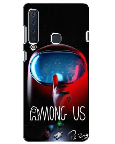 Чехол для Samsung Galaxy A9 2018 (A920) с картинкой «Красный импостер — макро» Чехол для Samsung Galaxy A9 2018 (A920) с картинкой «Красный импостер — макро»