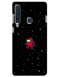 Чехол для Samsung Galaxy A9 2018 (A920) с картинкой «Красный Among Us»