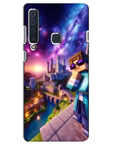 Чехол для Samsung Galaxy A9 2018 (A920) с картинкой «Стив и космос» Чехол для Samsung Galaxy A9 2018 (A920) с картинкой «Стив и космос»