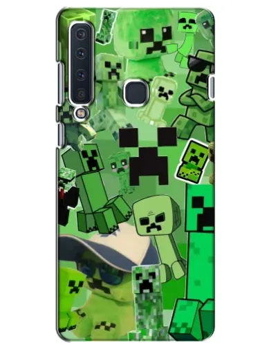Чехол для Samsung Galaxy A9 2018 (A920) с картинкой «Криперы Minecraft» Чехол для Samsung Galaxy A9 2018 (A920) с картинкой «Криперы Minecraft»