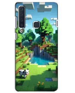 Чехол для Samsung Galaxy A9 2018 (A920) с картинкой «Minecraft летний день»