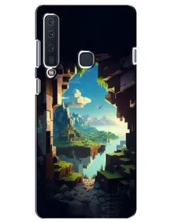 Чехол для Samsung Galaxy A9 2018 (A920) с картинкой «Вид из пещеры»