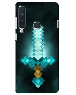 Чехол для Samsung Galaxy A9 2018 (A920) с картинкой «Алмазный меч неон»