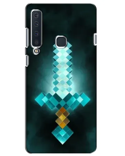 Чехол для Samsung Galaxy A9 2018 (A920) с картинкой «Алмазный меч неон» Чехол для Samsung Galaxy A9 2018 (A920) с картинкой «Алмазный меч неон»