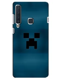 Чехол для Samsung Galaxy A9 2018 (A920) с картинкой «Крипер текстура»