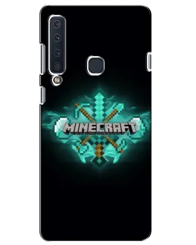 Чехол для Samsung Galaxy A9 2018 (A920) с картинкой «Minecraft Diamond лого» Чехол для Samsung Galaxy A9 2018 (A920) с картинкой «Minecraft Diamond лого»