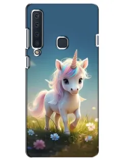 Чехол для Samsung Galaxy A9 2018 (A920) с картинкой «Единорог на поляне» Чехол для Samsung Galaxy A9 2018 (A920) с картинкой «Единорог на поляне»