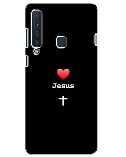 Чехол для Samsung Galaxy A9 2018 (A920) с картинкой «Сердце - Jesus»