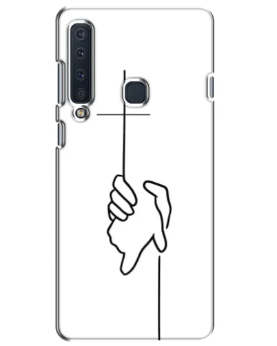 Чехол для Samsung Galaxy A9 2018 (A920) с картинкой «Рука держит»