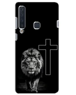 Чохол для Samsung Galaxy A9 2018 (A920) з картинкою «Лев та Хрест»