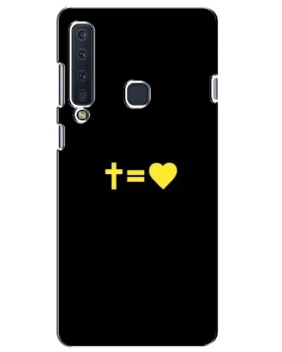 Чехол для Samsung Galaxy A9 2018 (A920) с картинкой «Сердце и Крест»
