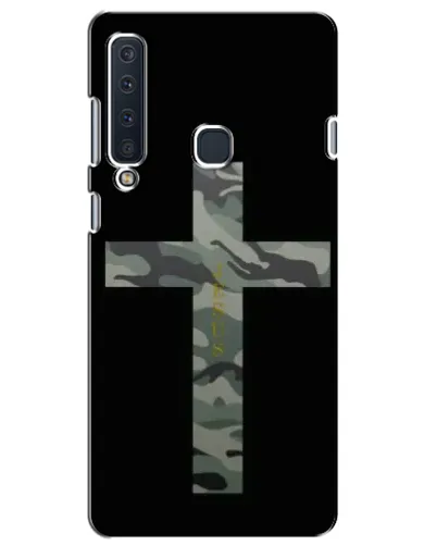 Чехол для Samsung Galaxy A9 2018 (A920) с картинкой «Милитари Крест»