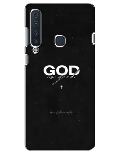 Чехол для Samsung Galaxy A9 2018 (A920) с картинкой «GOD — Бог над всем»