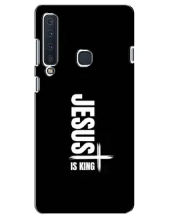 Чехол для Samsung Galaxy A9 2018 (A920) с картинкой «Вертикаль веры Jesus»