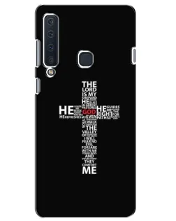 Чехол для Samsung Galaxy A9 2018 (A920) с картинкой «Текстовый крест» Чехол для Samsung Galaxy A9 2018 (A920) с картинкой «Текстовый крест»