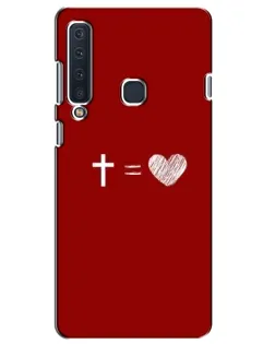 Чехол для Samsung Galaxy A9 2018 (A920) с картинкой «Уравнение любви» Чехол для Samsung Galaxy A9 2018 (A920) с картинкой «Уравнение любви»