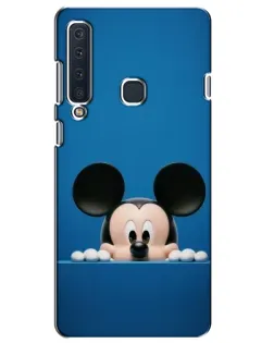Чехол для Samsung Galaxy A9 2018 (A920) с картинкой «Микки выглядывает» Чехол для Samsung Galaxy A9 2018 (A920) с картинкой «Микки выглядывает»