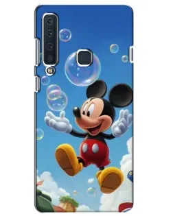 Чехол для Samsung Galaxy A9 2018 (A920) с картинкой «Mickey и мыльные пузыри» Чехол для Samsung Galaxy A9 2018 (A920) с картинкой «Mickey и мыльные пузыри»