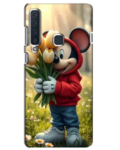 Чехол для Samsung Galaxy A9 2018 (A920) с картинкой «Микки с тюльпанами» Чехол для Samsung Galaxy A9 2018 (A920) с картинкой «Микки с тюльпанами»