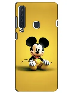 Чехол для Samsung Galaxy A9 2018 (A920) с картинкой «Микки на желтом»