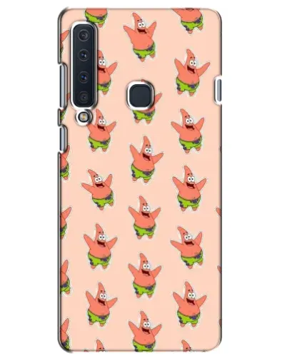 Чехол для Samsung Galaxy A9 2018 (A920) с картинкой «Патрик Стар паттерн»