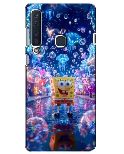 Чехол для Samsung Galaxy A9 2018 (A920) с картинкой «Неоновый океан»