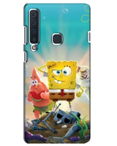 Чехол для Samsung Galaxy A9 2018 (A920) с картинкой «Спанч Боб победитель»