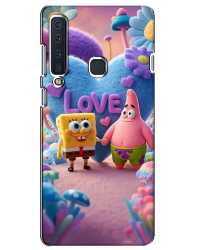 Чехол для Samsung Galaxy A9 2018 (A920) с картинкой «Губка Боб Патрик»