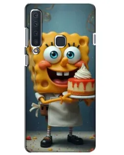 Чехол для Samsung Galaxy A9 2018 (A920) с картинкой «Повар Спанч Боб»