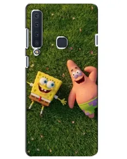 Чехол для Samsung Galaxy A9 2018 (A920) с картинкой «Друзья на лужайке»