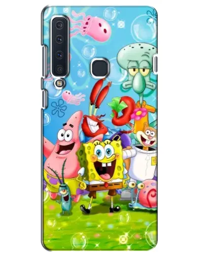 Чехол для Samsung Galaxy A9 2018 (A920) с картинкой «Губка Боб и друзья» Чехол для Samsung Galaxy A9 2018 (A920) с картинкой «Губка Боб и друзья»