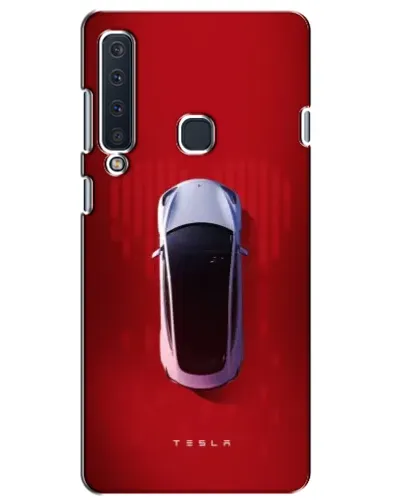 Чехол для Samsung Galaxy A9 2018 (A920) с картинкой «Tesla Top View»