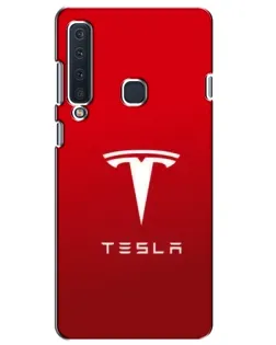 Чехол для Samsung Galaxy A9 2018 (A920) с картинкой «Tesla Red Classic»