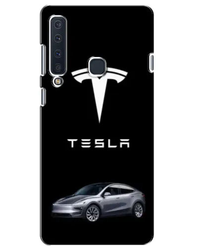 Чехол для Samsung Galaxy A9 2018 (A920) с картинкой «Tesla Model Y»