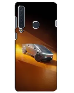 Чехол для Samsung Galaxy A9 2018 (A920) с картинкой «Cybertruck в пустыне»