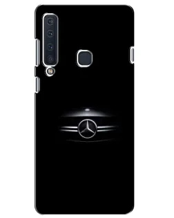 Чехол для Samsung Galaxy A9 2018 (A920) с картинкой «Mercedes — абстрактные линии»