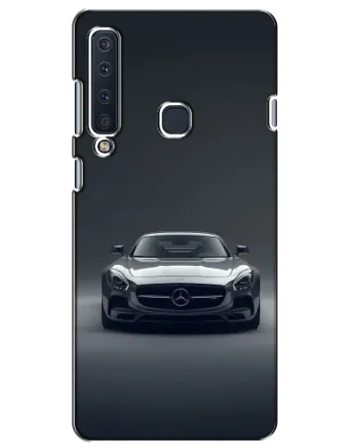 Чехол для Samsung Galaxy A9 2018 (A920) с картинкой «Mercedes на черном»