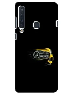 Чехол для Samsung Galaxy A9 2018 (A920) с картинкой «Mercedes — ретро стиль»
